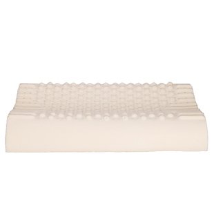 乳胶护颈椎枕头枕芯单人成人家用学生抑菌防螨超薄低枕高枕波浪形