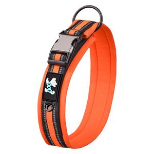 狗脖圈刻字狗狗项圈防丢定制宠物狗牌项圈防勒小型犬中大型犬柯基
