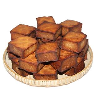 湖南湘西土特产怀化安江豆腐农家自制腊豆香干柴火传统烟熏腊贵州