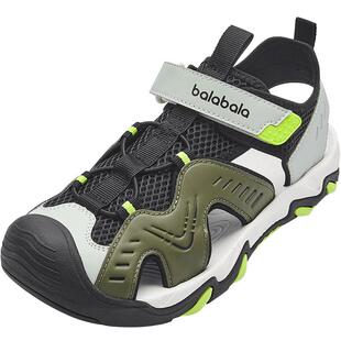 巴拉巴拉男童运动凉鞋中大童宝宝鞋子夏季新款童鞋女童儿童沙滩鞋