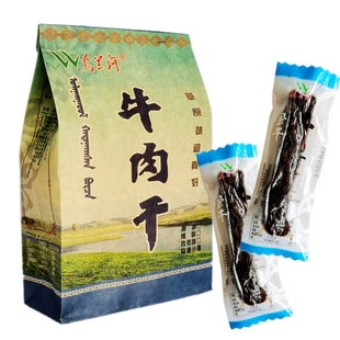 草原乌兰河手撕风干牛肉干独立真空包装圣旨金牌内蒙古乌兰浩特