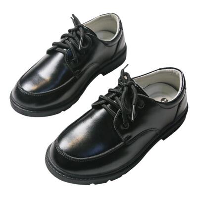 Meticulous春季儿童百搭小皮鞋