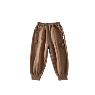 童泰儿童裤子外穿男童女童长裤小童春装休闲裤宝宝卫裤春秋款衣服