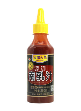 宝鼎天鱼南乳汁260g挤压装