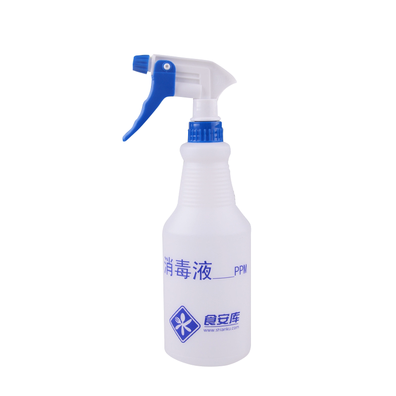 食安库酒精喷壶 喷雾器细雾手动消毒杀菌器 喷水壶650ml