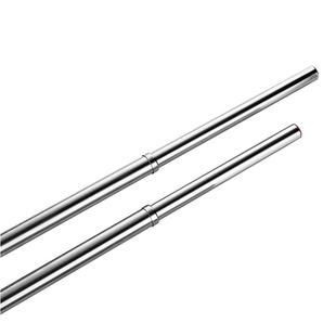 不锈钢伸缩挂衣杆衣柜挂衣杠加强晾衣杆衣柜内挂衣服的伸缩杆子