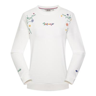 lafuma户外印花圆领卫衣女