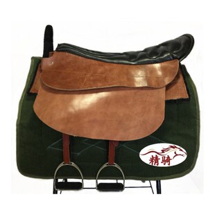 马鞍子全套配件包邮纯牛皮双人马鞍游客鞍亲子情侣鞍精骑马术马具