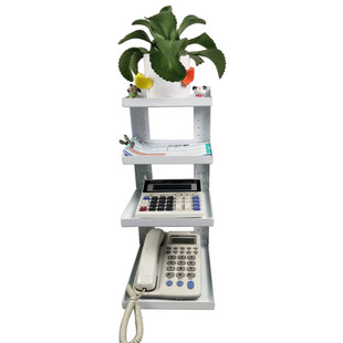 办公桌置物架收纳屏风收纳挂篮花架悬挂式壁挂式阳台免打孔可多层