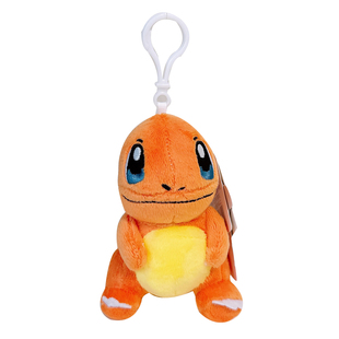 澳捷尔正版宝可梦皮卡丘杰尼龟小火龙新叶猫挂件耿鬼钥匙扣玩偶