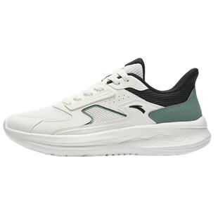 安踏流风轻质跑步鞋男款2026夏季新款网面透气减震通勤运动男鞋子