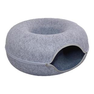 甜甜圈隧道猫窝四季通用猫咪别墅兔子钻洞网红猫屋轮胎超级大猫窝