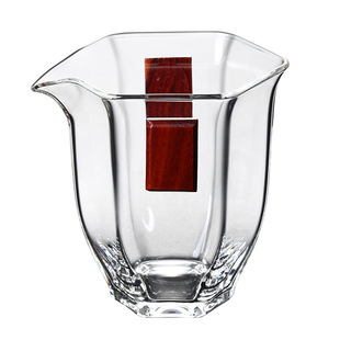 高硼硅玻璃新款式公道杯家用茶具分茶杯透明公杯高颜值茶海分茶器