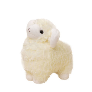 可爱仿真小绵羊公仔小羊玩偶生肖羊毛绒玩具床上抱枕生日礼物女孩