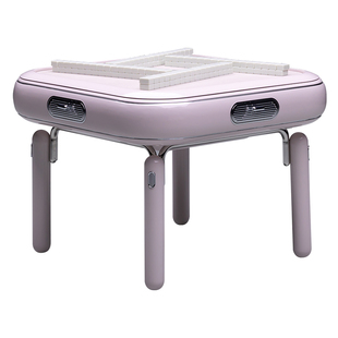 如喜复古高颜值奶油风麻将机全自动家用餐桌两用过山车麻将桌