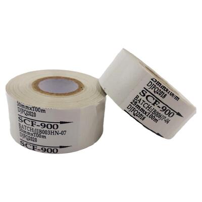 白色色带SCF-900英国进口色带30mm*100M 25 35打码色带热转印色带