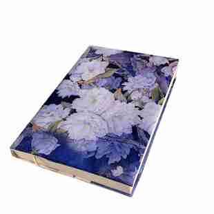 古风布书衣手账本hobo余白保护套可调节布面书皮A5大号书套可定制