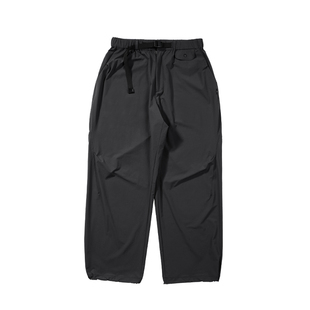 BOHRHOO25SS「防晒防泼水」透气轻弹素色极简百搭直筒坐禅裤男夏