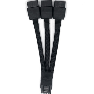 3*8Pin转16Pin显卡供电转接线PCIE 5.0线 RTX4090/4080 12VHPWR