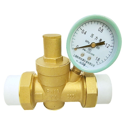 PPR热熔家用自来水减压阀双活接