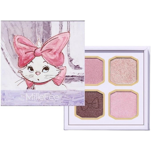 日本Millefee眼影猫咪春季新眼影亮闪闪矿物超闪亚裔妆眼影轻欧美