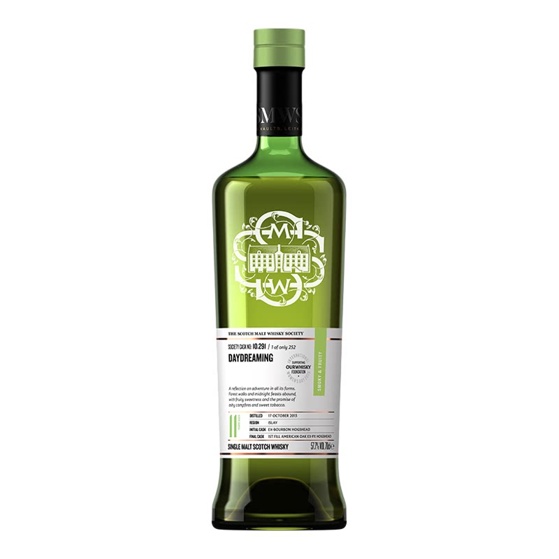 SMWS 10.291 白日梦 苏格兰进口 单一麦芽威士忌Whisky 雪莉 泥煤