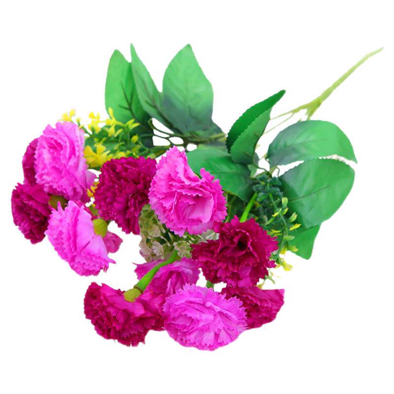 康乃馨仿真花束假花绢花干花艺客仿真花