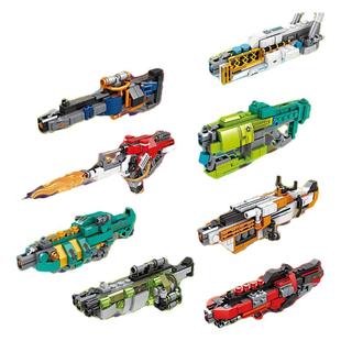 开智积木未来枪械粒子炮镭射炮光束榴弹枪带弹射功能组装积木玩具