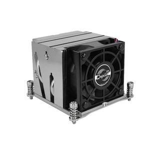 青梅QM2UC-2011服务器2U散热器CPU全铜底镀镍双滚珠风扇工控机箱