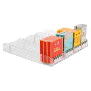 中支推烟器自动弹出推拉烟架烟盒展示架香烟推进器香烟架子展示架