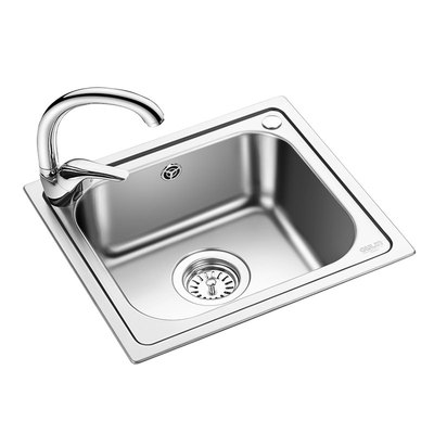 小尺寸厨房水槽欧琳304不锈钢