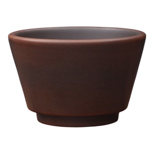 【行走树】纯手工主人客人杯广西钦州坭兴陶功夫茶杯特产杯垫系列