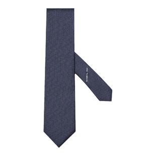 【礼物】ZEGNA杰尼亚配饰午夜蓝Natural Silk领带