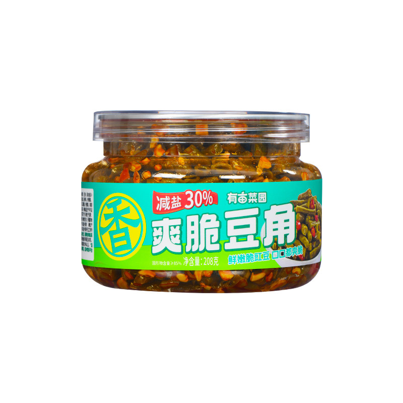 有亩菜园麻辣香辣萝卜干麻辣黄瓜酸豆角微辣下饭菜开胃小菜酱菜