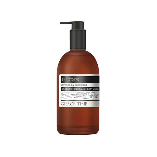 屈臣氏MOR GRACE TIME舒缓嫩肤平衡净肤精油沐浴露400ML