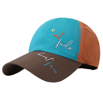 CACUSS夏季网眼防晒撞色棒球帽女