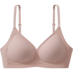 六只兔子抑菌内衣女小胸聚拢防下垂收副乳胸罩可爱甜美风文胸