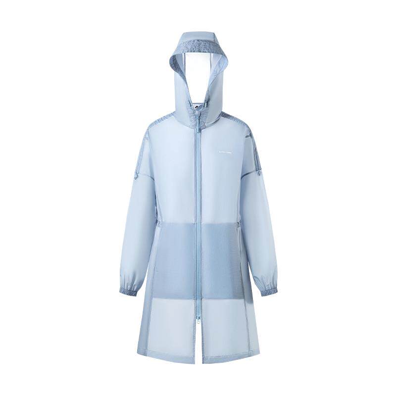【新品】美力城经典中长款泡芙风衣式收腰显瘦防晒衣服百搭外套女