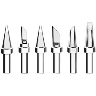 白光500高频焊台烙铁头205烙铁咀150W无铅环保刀头马蹄头圆尖头