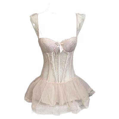 性感塑身连体衣战袍qqny