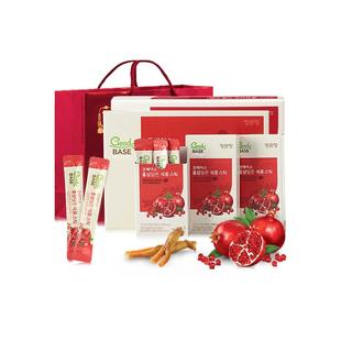 正官庄6年根高丽参石榴浓缩液*2补气血营养滋补礼盒新年年货临期