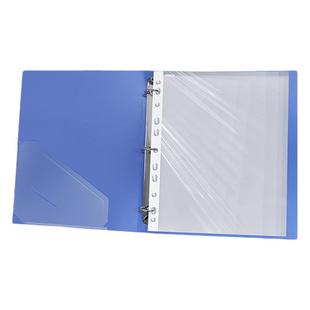 A4文件夹打孔文件夹三孔夹四孔夹a4活页夹插页档案夹资料活页3833文件夹两孔夹多层资料册三孔收纳夹定制logo