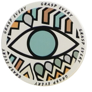 木兮原创定制气囊支架卡通手机壳配套圆形伸缩粘贴式气垫手机支架