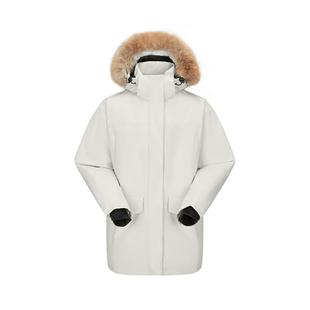 High Rock/天石鹅铠甲鹅绒700蓬可拆帽派克服GT436