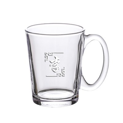 办公家用百家姓加厚玻璃杯