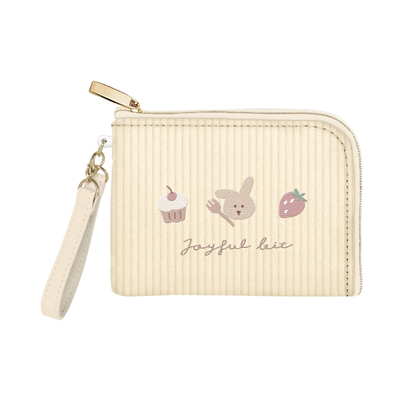 日本Joyfulleit刺绣零钱包