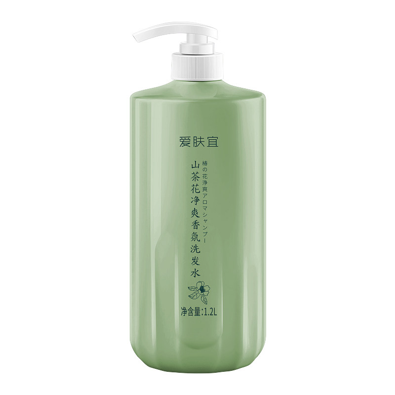 山茶花控油蓬松洗发水1200ml大瓶