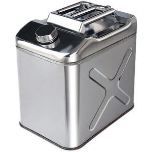 加厚304不锈钢油桶汽油桶30升20升10L5L柴油壶加油桶汽车备用油箱