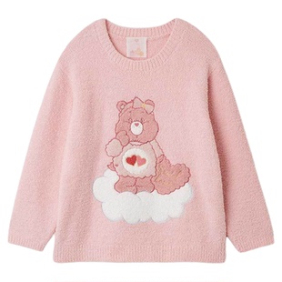 SNIDEL HOME2025秋冬新品Care Bears联名卡通针织睡衣SHNT254085