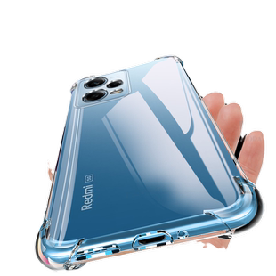 UFT适用红米note13手机壳透明note12pro十硅胶保护套12Turbo小米新款13pro+全包气囊5G防摔noto12Tpro极速版